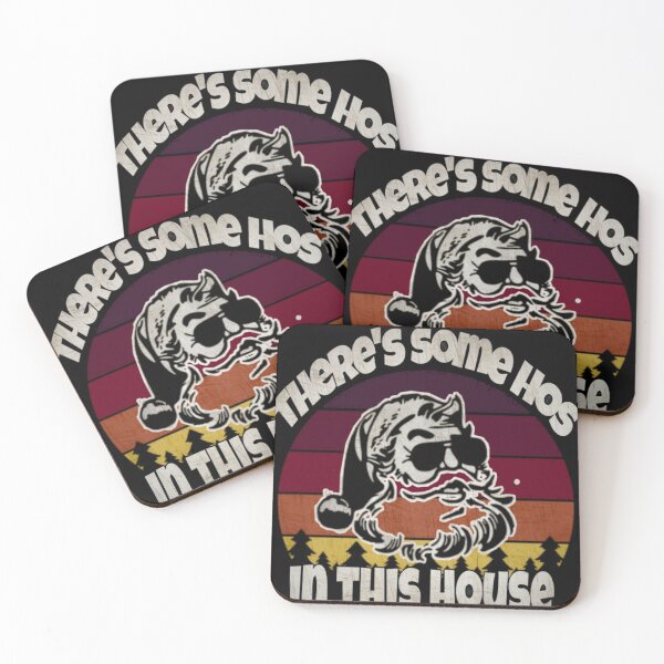 Item preview, There's some hos in this house funny christmas santa designed and sold by Mohamed allbdrany.