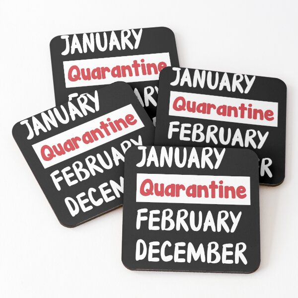 Item preview, Copy of January February Quarantine December Funny Lockdown 2020  designed and sold by Stella Clue.