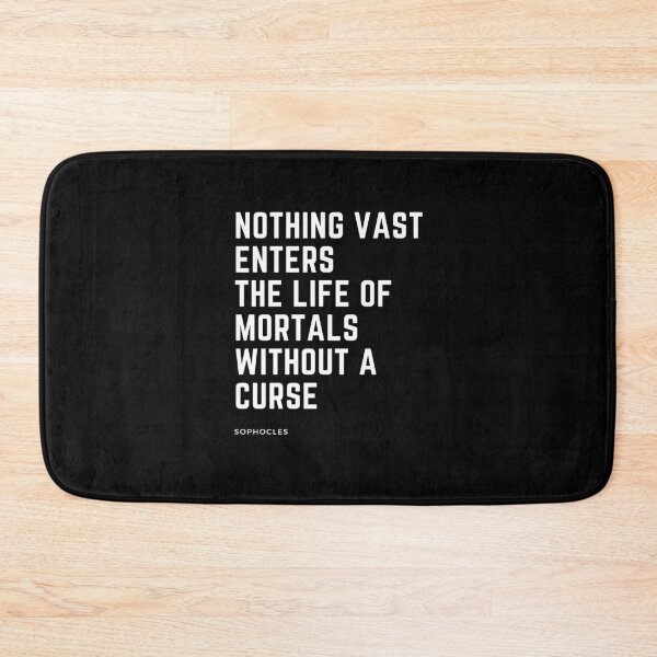 Item preview, Sophocles - Nothing Vast Enters The Life of Mortals Without A Curse designed and sold by PerivoliTees.