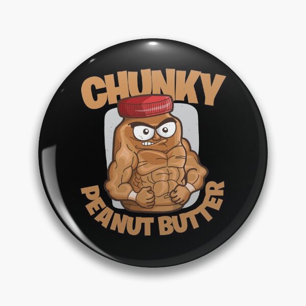 Item preview, Flexing Chunky Peanut Butter Jar designed and sold by mudrockdesign.