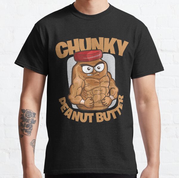 Flexing Chunky Peanut Butter Jar Classic T-Shirt