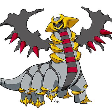 Shiny Giratina artwork.