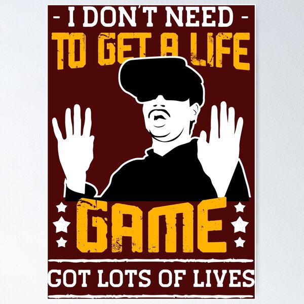 Item preview, To Get a Life Game designed and sold by yassiny.