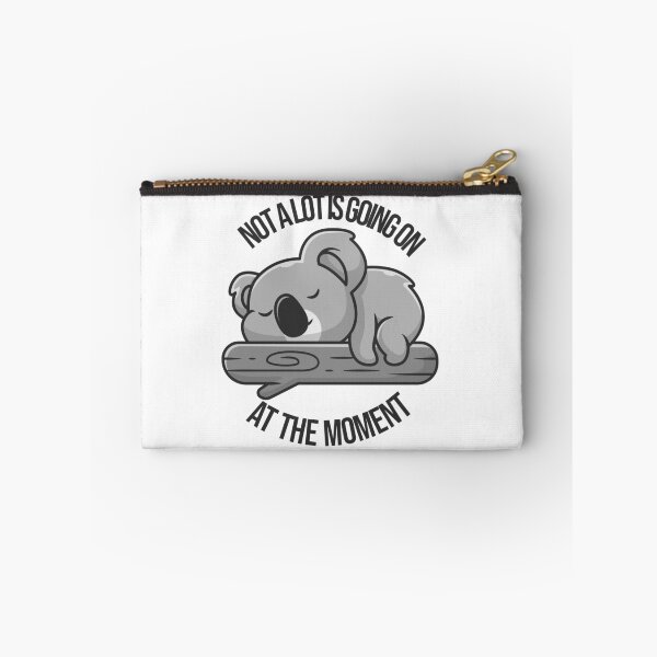 Item preview, Not a lot Going on at the Moment Kawaii Koala Boba Cozy Cute Little Koala Sleeping Koala designed and sold by Avgeek21.
