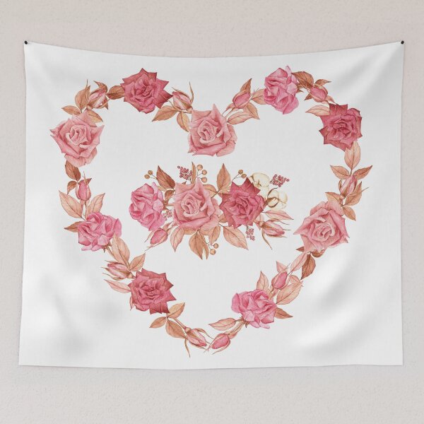 Item preview, Roses heart composition designed and sold by Flowersforbear.