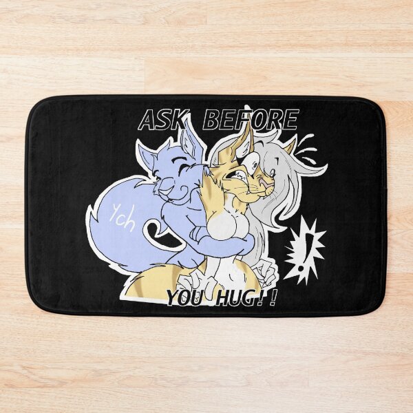 Item preview, Ask before you hug! designed and sold by ilizzdragoness.