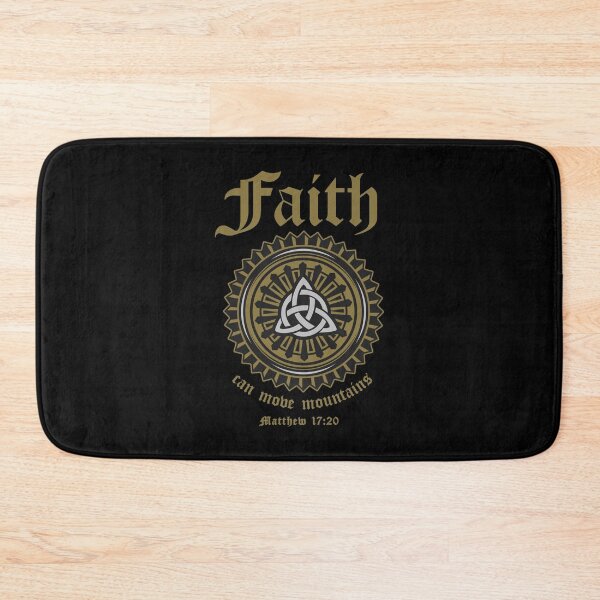 Item preview, Faith Can Move Mountains Matthew 17:20 Christian designed and sold by ThreadsNouveau.