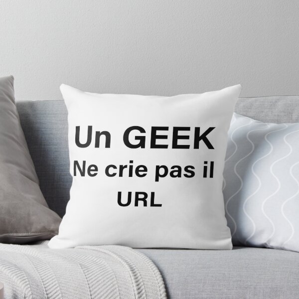 Item preview, A geek doesn't shout he url designed and sold by Curlyhaire.