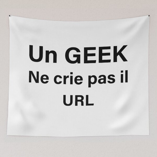 Item preview, A geek doesn't shout he url designed and sold by Curlyhaire.