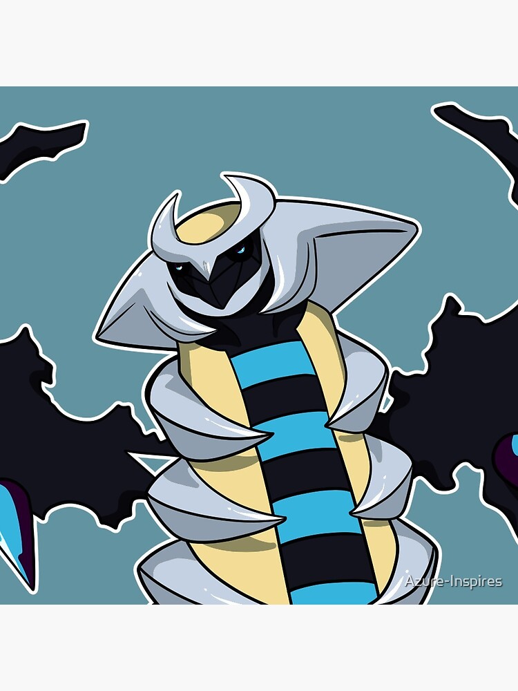 Shiny Giratina artwork.