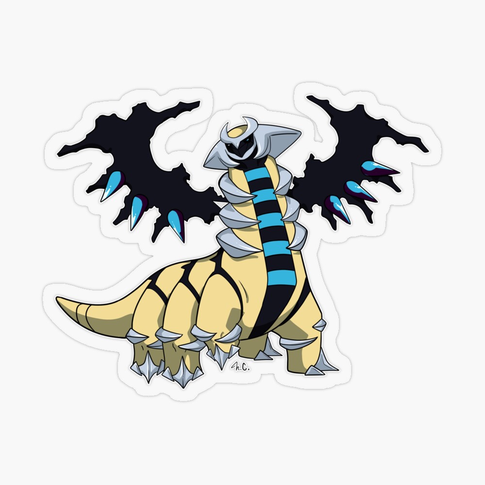 Pokemon Giratina Origin Forme Enamel Pin Glitter Shiny 