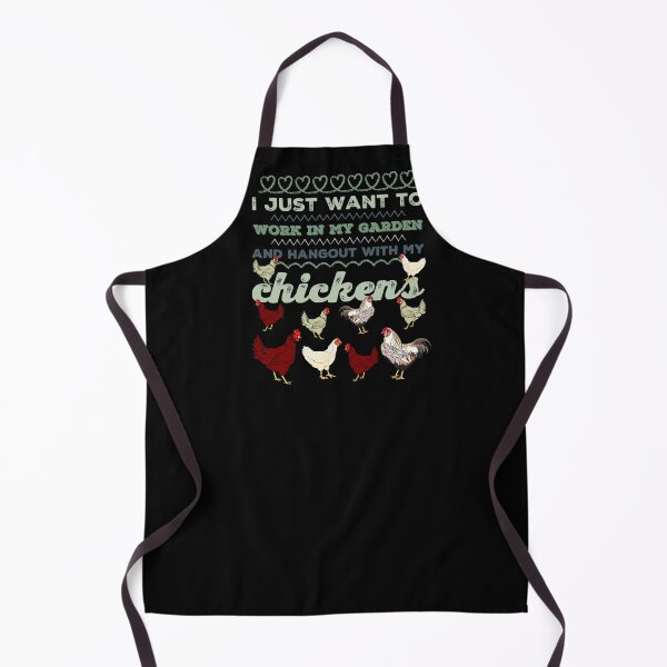 Item preview, I just want to work in my garden and hangout with my chickens designed and sold by Mandala108.