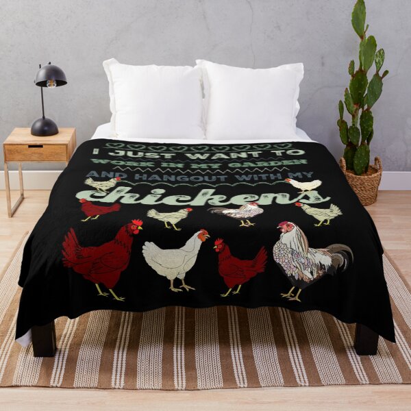 Item preview, I just want to work in my garden and hangout with my chickens designed and sold by Mandala108.