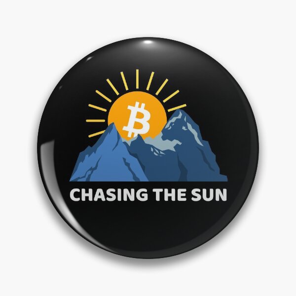 Item preview, Chasing The Sun - Bitcoin designed and sold by AeroAstro.