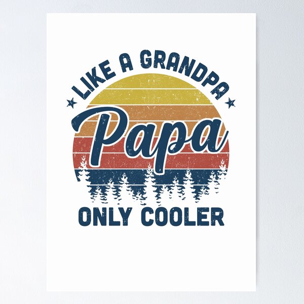 Artikelvorschau, Vintage Retro lustig für Papa Papa wie ein Opa entworfen und verkauft von DanielleNicolet.