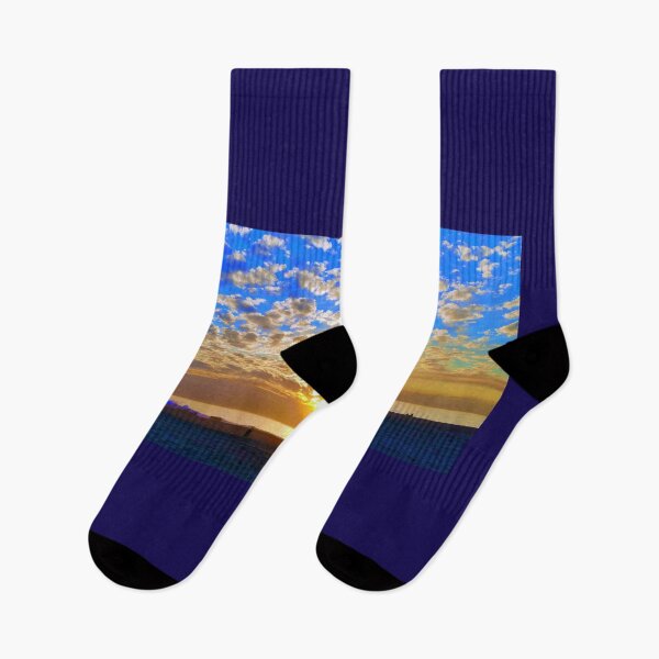 Item preview, Baby Blue Sunset - Venice Beach designed and sold by KATKattalestv.