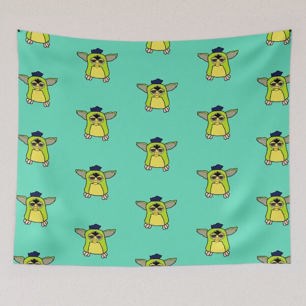 Item preview, Kiwi Furby, Tired designed and sold by Miranda Benson.