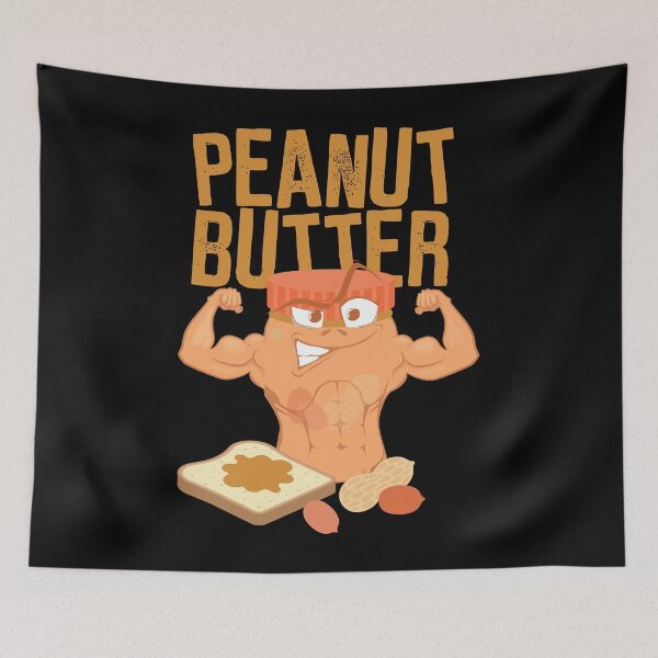 Item preview, Peanut Butter | Flexing Jar of PB funny lifting designed and sold by mudrockdesign.