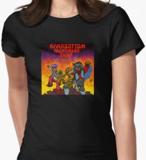 Camiseta entallada Banda de pesadilla de River Bottom