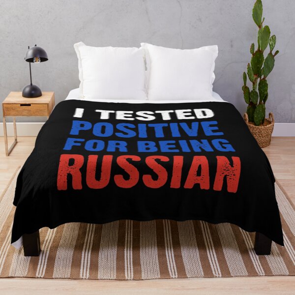 Item preview, I Tested Positive For Being Russian designed and sold by T-shirt For You.
