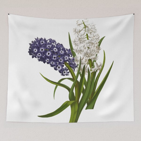 Item preview, Purple White Hyacinth Flower Watercolor Gifts designed and sold by MiscelChr.