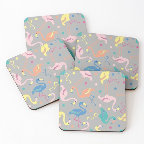 Artikelvorschau, Flamingo-Party entworfen und verkauft von Claire Wall Designs.