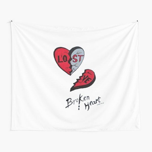 Broken Heart Tapestries Redbubble