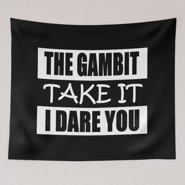 Item preview, CHESS THE GAMBIT designed and sold by onemoormove.