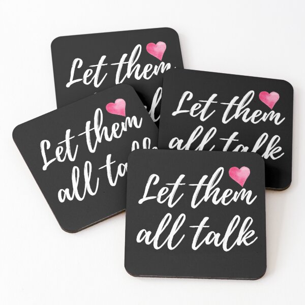 Item preview, Let them talk designed and sold by Akazox.