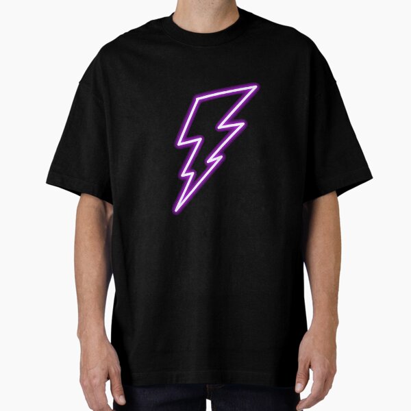 Item preview, purple neon lightning bolt  designed and sold by Artsyscales21.