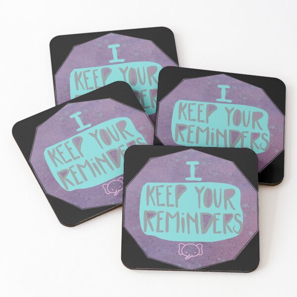 Item preview, JW stickers - I Keep Your Reminders - galaxy style designed and sold by Shutterbunny Art & Creative.