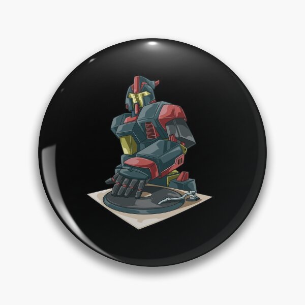 Item preview, Robot DJ on turntable Techno & Hip Hop DJ designed and sold by melomedia.