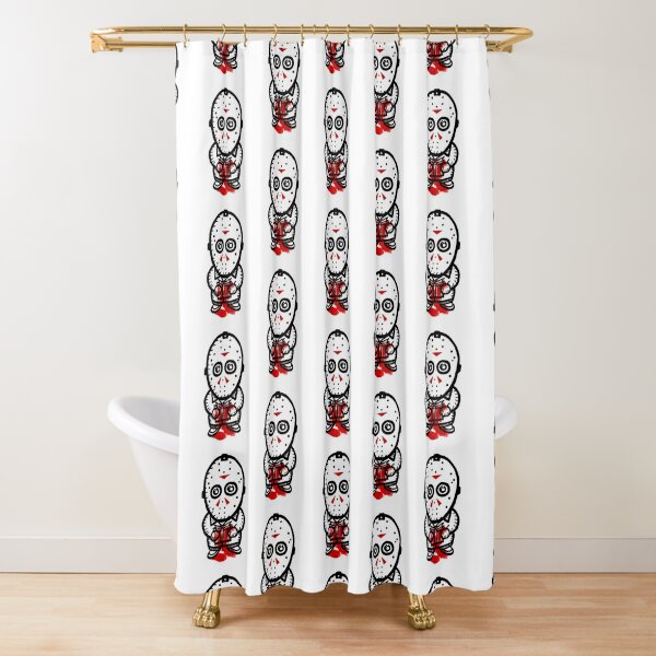 Jason Voorhees Shower Curtains | Redbubble