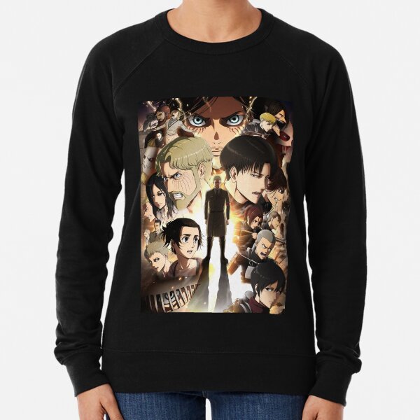 Attack On Titan Final Season Lightweight Sweatshirt