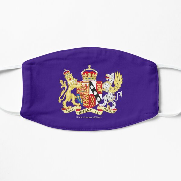 Diana, Princess of Wales Coat of Arms Flat Mask