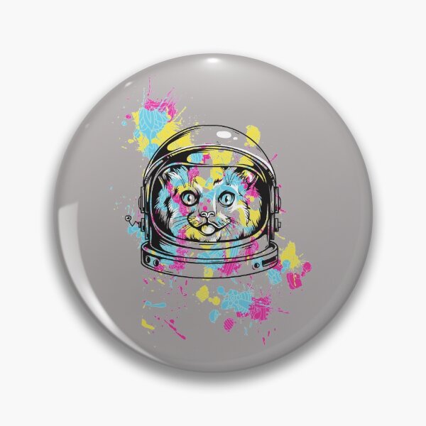 Item preview, The astronaut cat colored designed and sold by Aesthynova.