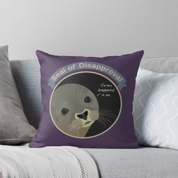Item preview, Seal of Disapproval - Disappointed Seal designed and sold by WeaveTrumpet.