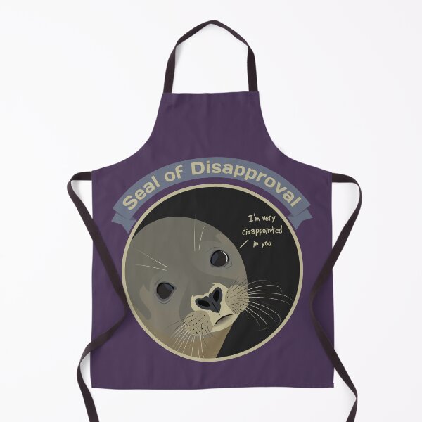 Item preview, Seal of Disapproval - Disappointed Seal designed and sold by WeaveTrumpet.