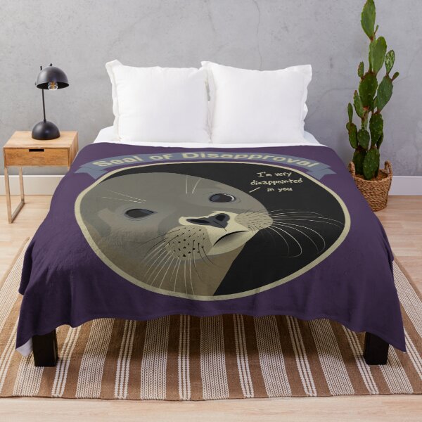 Item preview, Seal of Disapproval - Disappointed Seal designed and sold by WeaveTrumpet.