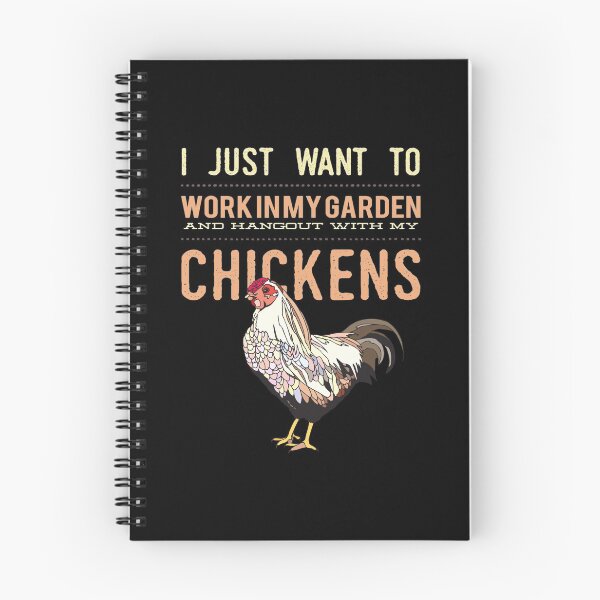 Item preview, I just want to work in my garden and hangout with my chickens designed and sold by Mandala108.