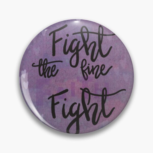 Item preview, JW stickers - Fight the Fine Fight - galaxy style designed and sold by Shutterbunny Art & Creative.
