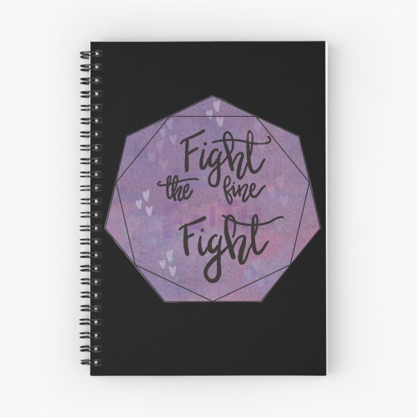 Item preview, JW stickers - Fight the Fine Fight - galaxy style designed and sold by Shutterbunny Art & Creative.