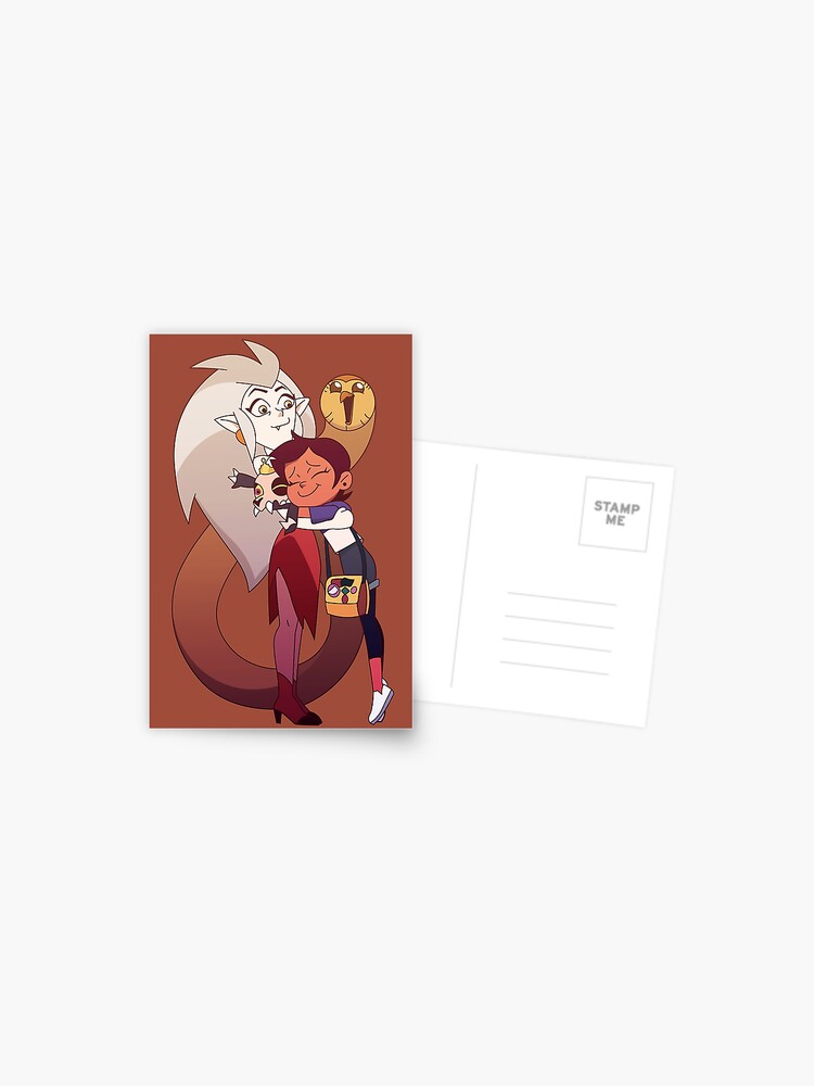 Eda and King, The Owl House Postcard for Sale by artnchfck