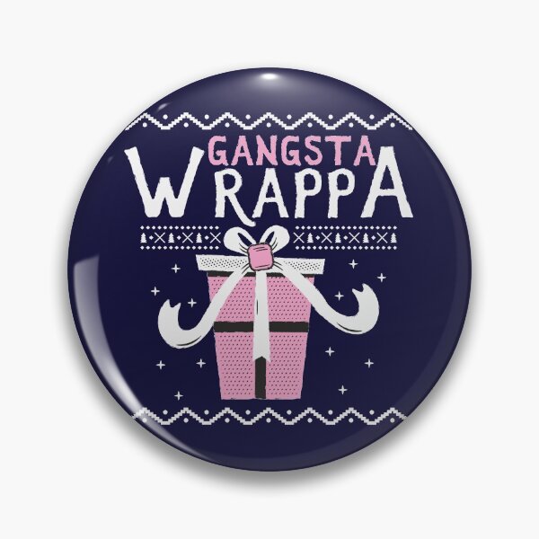 Item preview, Gangsta Wrapper Christmas men and woman sweatshirt, pullover  designed and sold by MichaelGrace.