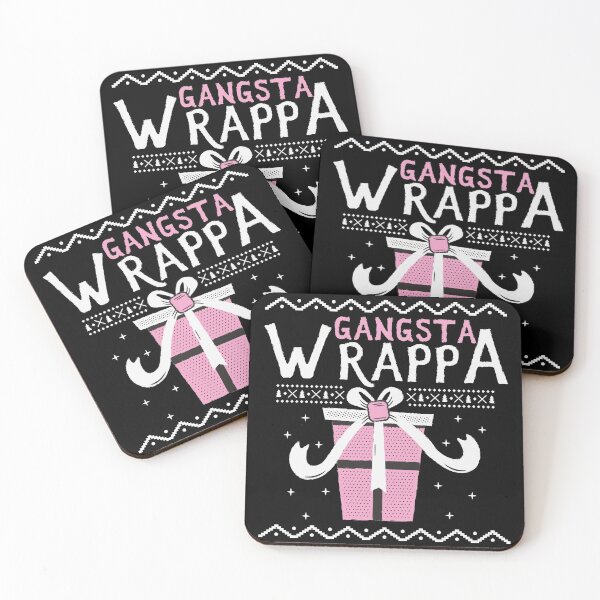 Item preview, Gangsta Wrapper Christmas men and woman sweatshirt, pullover  designed and sold by MichaelGrace.