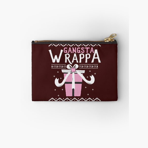 Item preview, Gangsta Wrapper Christmas men and woman sweatshirt, pullover  designed and sold by MichaelGrace.