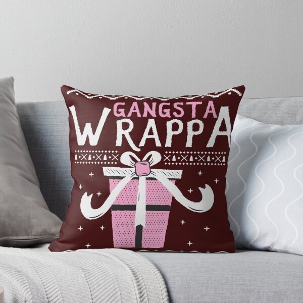 Item preview, Gangsta Wrapper Christmas men and woman sweatshirt, pullover  designed and sold by MichaelGrace.