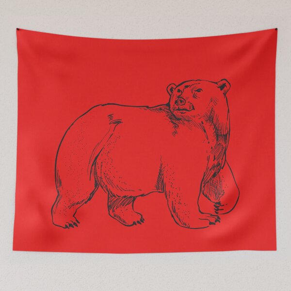 Item preview, Polar Bear Drawing designed and sold by chark70.