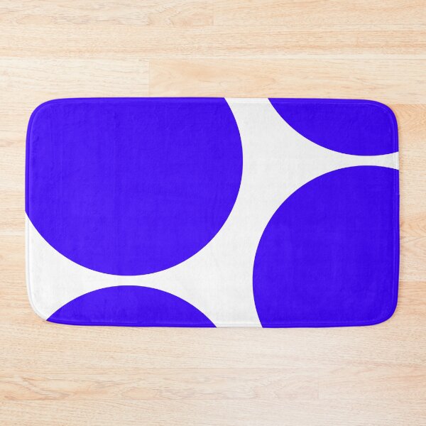 Item preview, Blue color round sticker labels designed and sold by Roy Store.