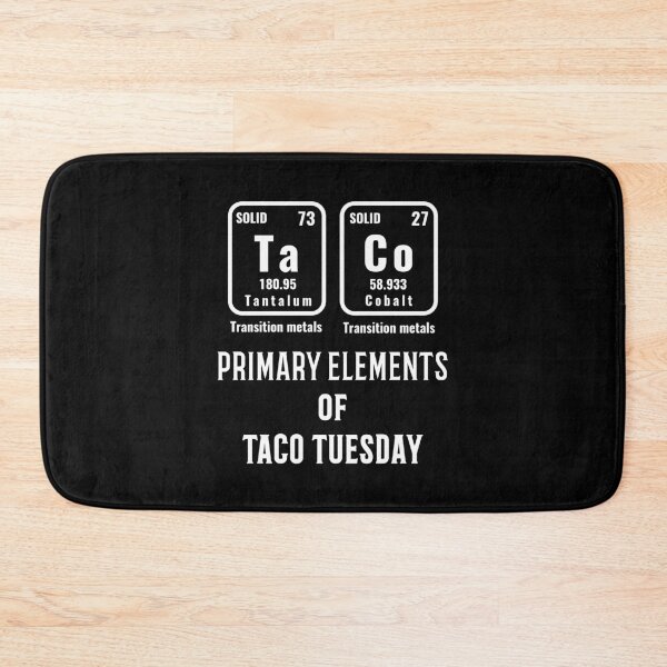 Item preview, Primary Elements of Taco Tuesday designed and sold by ThreadsNouveau.